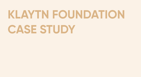 Klaytn Foundation Case Study
